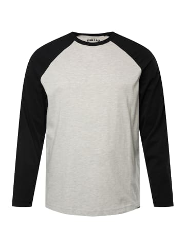 John F. Gee Kurzarm T-Shirt in schwarz