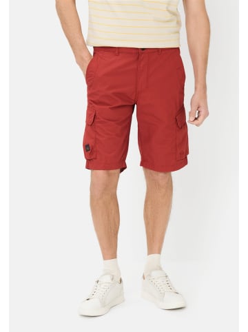 Camel Active Cargoshorts aus reiner Baumwolle in Rot