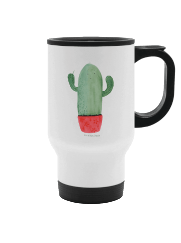 Mr. & Mrs. Panda Becher Kaktus Wut ohne Spruch in Weiß