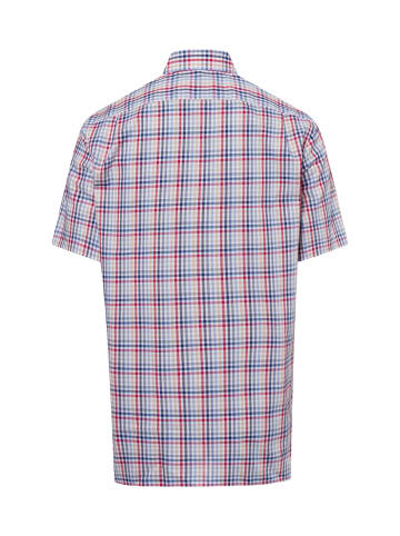 Andrew James Hemd - Bügelfrei in blau mehrfarbig - 0002