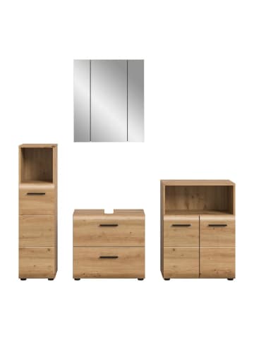 ebuy24 Badmöbelset Ice Eiche 180 x 30 cm