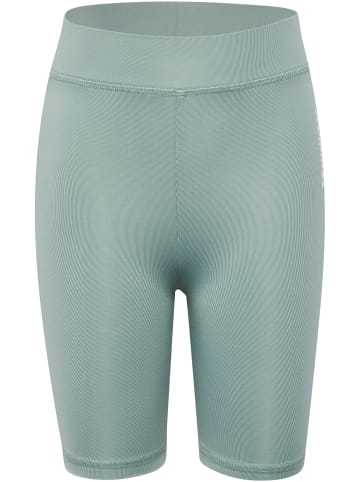 Hummel Tight Kurze Hose Hmlluna Gymnastik Mädchen in ICEBERG GREEN