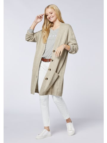 Polo Sylt T-Shirt im Label-Design in Grau