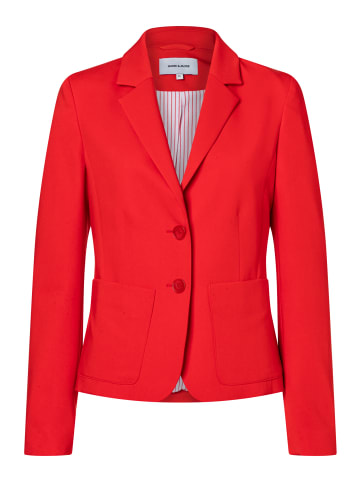 More & More klassischer Businessblazer in red