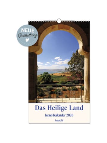 Kawohl Kalender - Das Heilige Land 2026