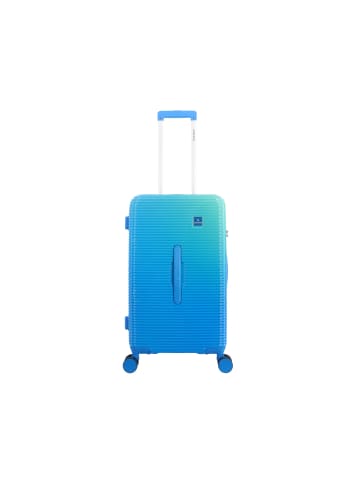 Saxoline Twist Trunk M ABS/PC Trolley in blue gradient