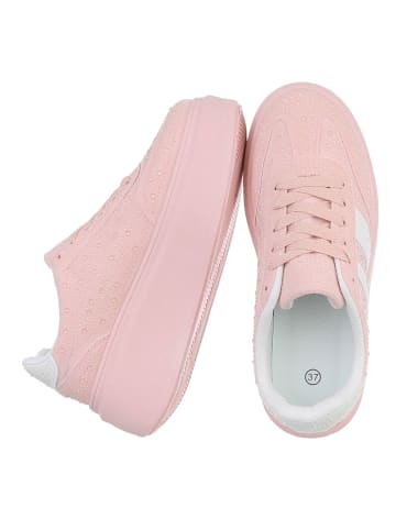 Ital-Design Freizeitschuh in Hellrosa