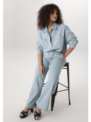 Aniston PLUS Jeansbluse in bleached