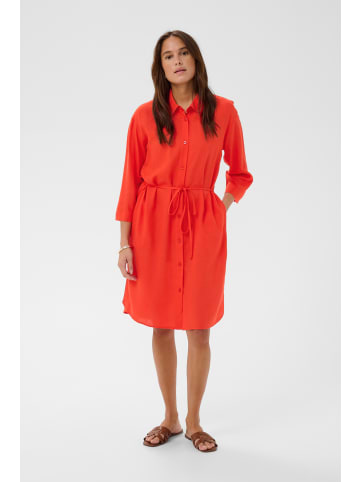 Kaffe Langarm - Hemd KAmilia Loose fit in Poppy Red