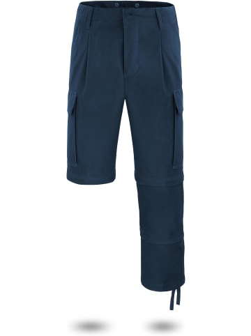 Normani Outdoor Sports Herren 3-in-1 Zip-Off Moleskinhose Daytona in Navy