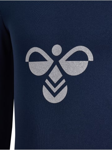 Hummel Gymnastik-Anzug Hmljr Glitter Mädchen in DRESS BLUES
