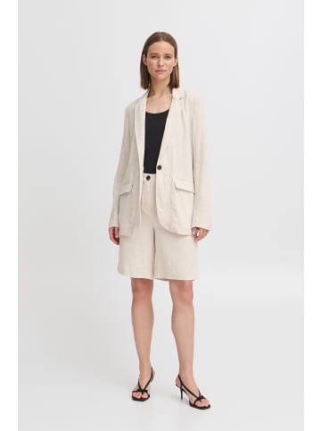 b. young Shorts BYJOHANNA Regular fit in Nature Linen