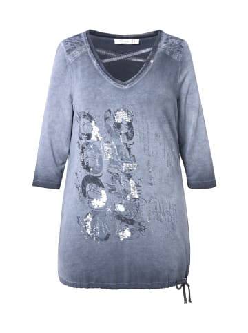 MIAMODA Shirt in anthrazit