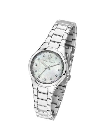 Maserati Analog-Armbanduhr Maserati Attrazione silber klein (ca. 30mm)