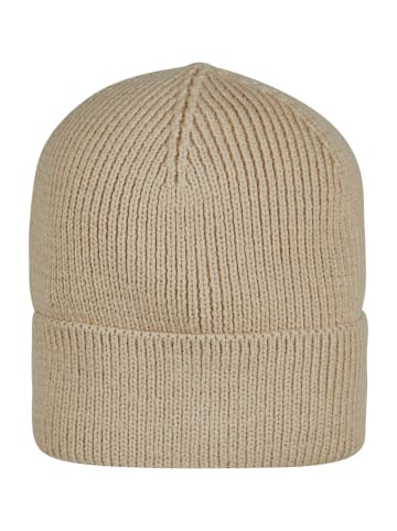 Sterntaler Strickmütze Kombi in hellbraun
