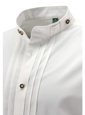 OS-Trachten Trachtenhemd Zurema in weiß