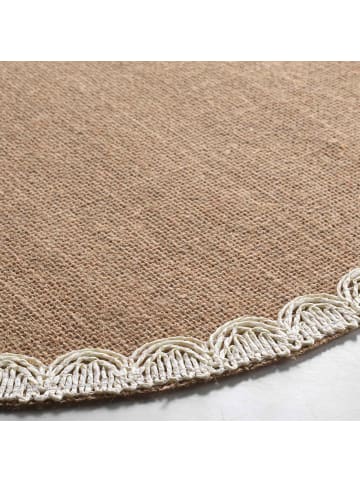 Douceur d’Intérieur Platzset aus Jute DARLA, 1 St. in Beige, Ø 38 cm