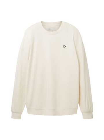 TOM TAILOR Denim Sweat-Shirt in weiß