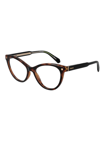 Polaroid Damen Optische Fassungen Katzenauge Braun