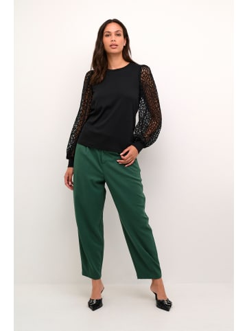 Kaffe Langarm-Shirt KAbecca Regular fit in Black Deep