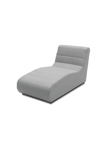 58 aufm Kessel GARTENLOUNGE Longchair Boudicca 73x80x152 mit Outdoorbezug in silber