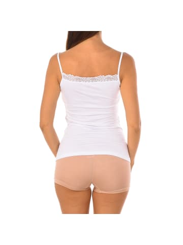 Kisses and Love Unterhemd in White