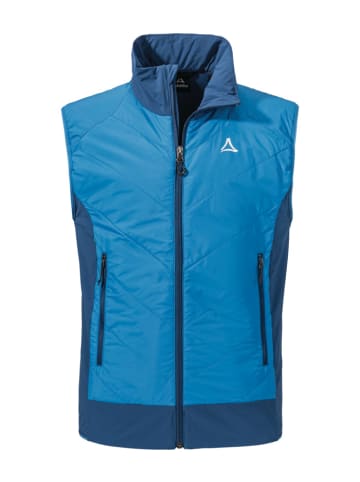 Schöffel Daunen- / Thermoweste "Hybrid Vt Style Blaueis MNS" in cornflower blue