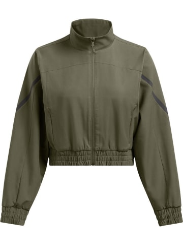 Under Armour Jacke "Unstoppable Crop Jacket" in Grün