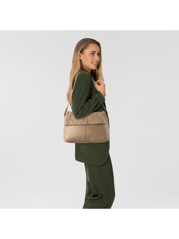 Liebeskind Berlin Fiona Schultertasche Leder 33 cm stone
