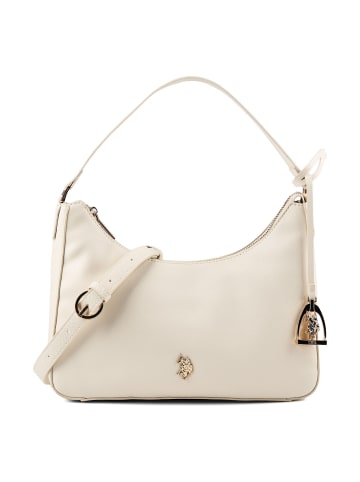 U.S. Polo Assn. Jones Schultertasche 30 cm off white