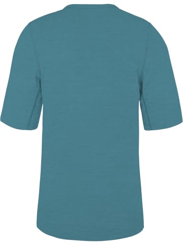 Normani Outdoor Sports Damen Merino T-Shirt Cairns in Blau