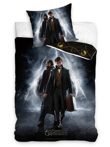 FANTASTIC BEASTS Bettwäsche-Set "Phantastische Tierwesen, Fantastic Beasts" in Schwarz