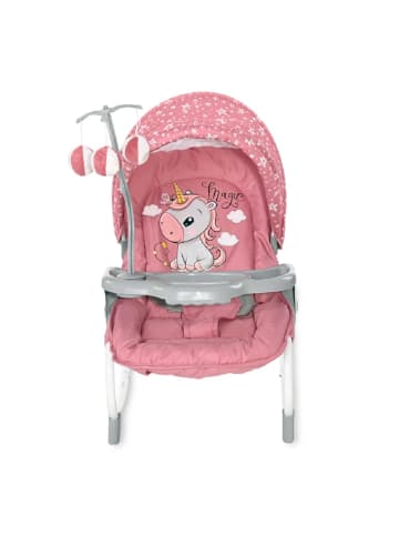 Lorelli Baby Rocker, Babywippe Mobile in rosa