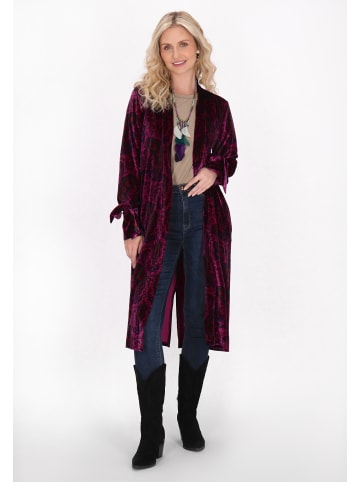 VIRITA Women Kimono in Violet Multicolor
