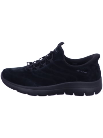 Skechers Damen Slipper SUMMITS - LUXE STRIDE in Schwarz