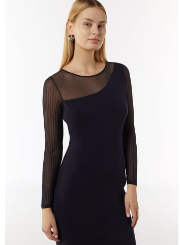 comma Kleid kurz in Blau