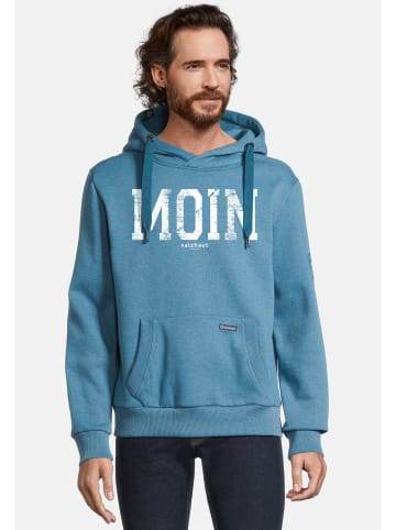 Salzhaut Hoodie für Herren in blau