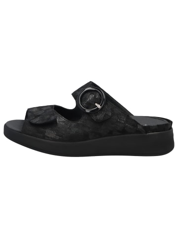 Solidus Pantolette in schwarz