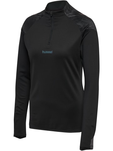 Hummel Reißverschluss Sweatshirt Daumenlöcher Hmlblaze26 Damen in BLACK
