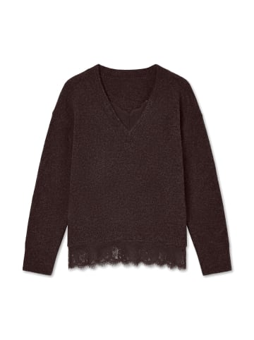 Vero Moda Strickpullover in Chocolate Torte
