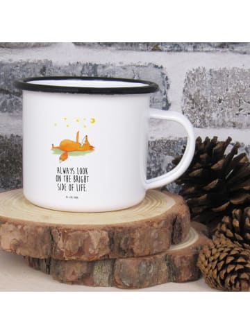 Mr. & Mrs. Panda Kaffeebecher Fuchs Sterne mit Spruch in Weiß