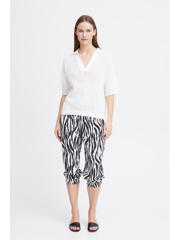 b. young Capri BYFALAKKA Regular fit in Black Animal Mix