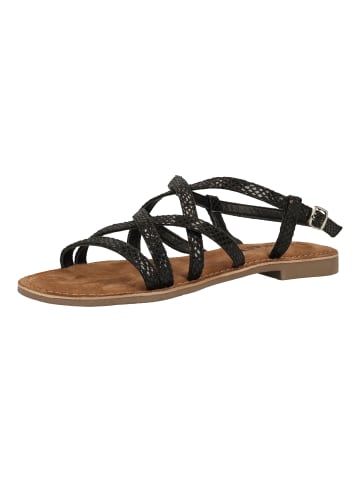 Lazamani Sandalen in Schwarz