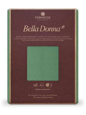 Formesse Spannbettlaken Bella Donna Jersey in Olive