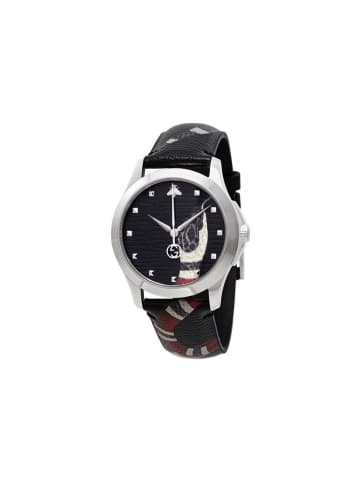 Gucci Uhr aus Edelstahl Model YA1264007
