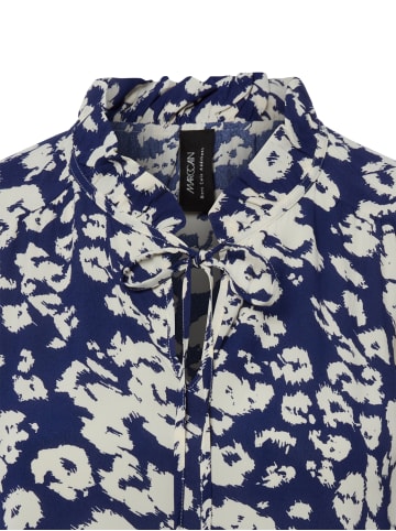 MARC CAIN COLLECTIONS Bluse in blau ecru