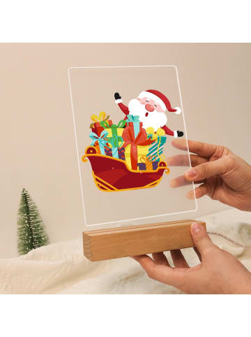 ARTNANAS DIY Malset Merry Xmas mit LED Sockel