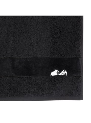 Vossen Vossen Handtücher PEANUTS Sleepy Snoopy schwarz - 7900 in schwarz - 7900