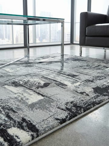 KADIMA DESIGN Teppich Kurzflor Velours, Urban Design, Glanzeffekte, Wohnbereich