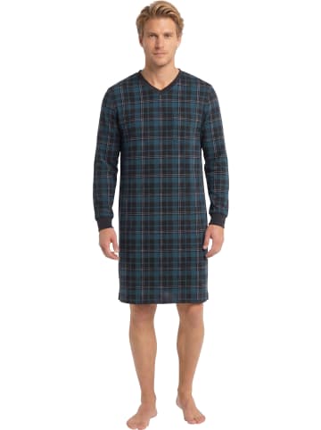 NORMANN Single-Jersey Nachthemd in anthrazit